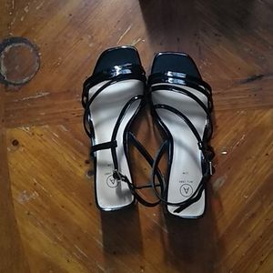 Size 12 women's heeled Sandals
